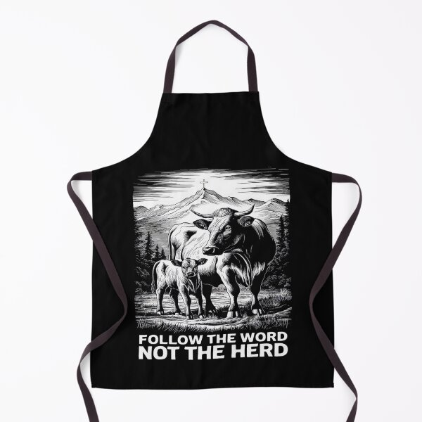 Item preview, Inspirational Apparel Follow the Word Not the Herd designed and sold by Greenbacks.
