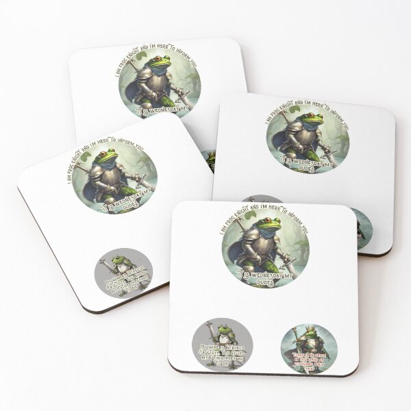 Item preview, Frog Knight HD Sticker Set / T Shirt designed and sold by Designsleashed.