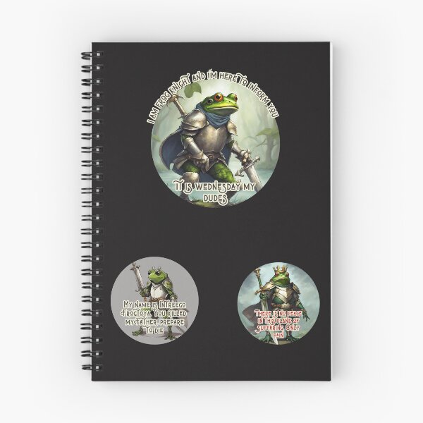 Item preview, Frog Knight HD Sticker Set / T Shirt designed and sold by Designsleashed.