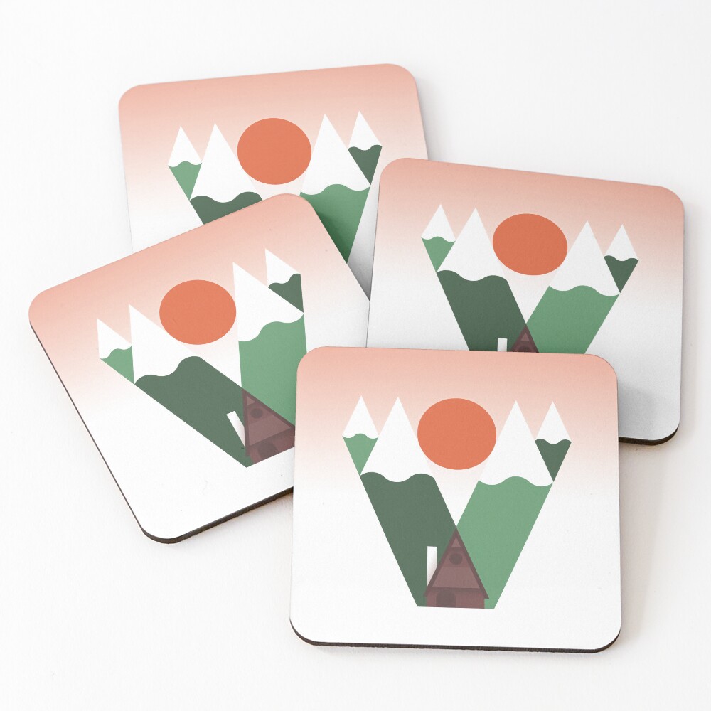 Item preview, Coasters (Set of 4) designed and sold by RiesenDesign.