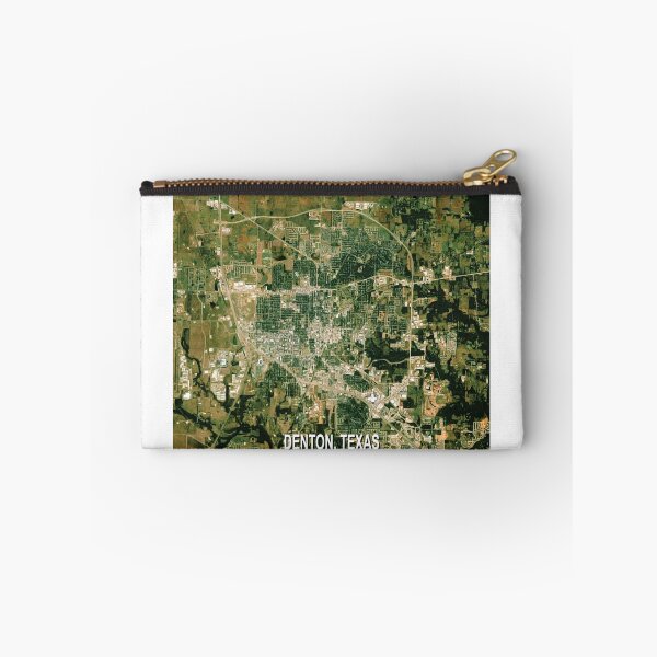 Item preview, Denton Texas Map designed and sold by Stacie Forest.