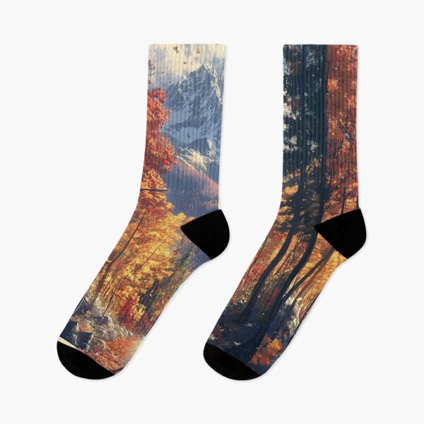 Item preview, Couple and Mountains designed and sold by NicolasGlowArt.