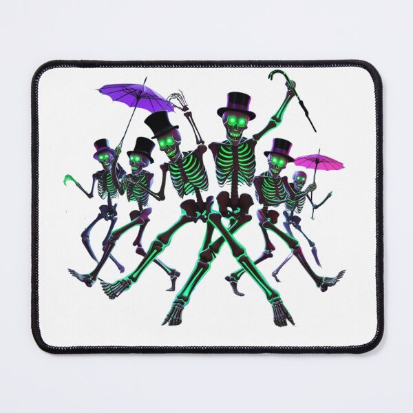 Item preview, Dapper Skeleton Dance Funny Halloween Party Shirt designed and sold by cirereyes.