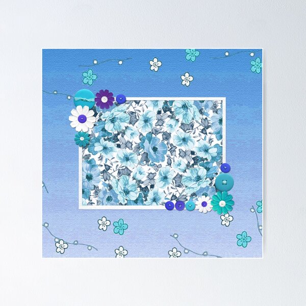 Item preview, Floral Button Garden designed and sold by Delights.