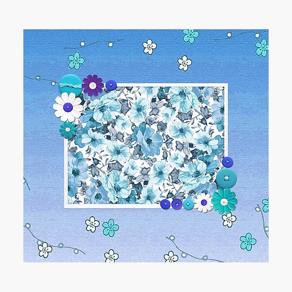 Item preview, Floral Button Garden designed and sold by Delights.