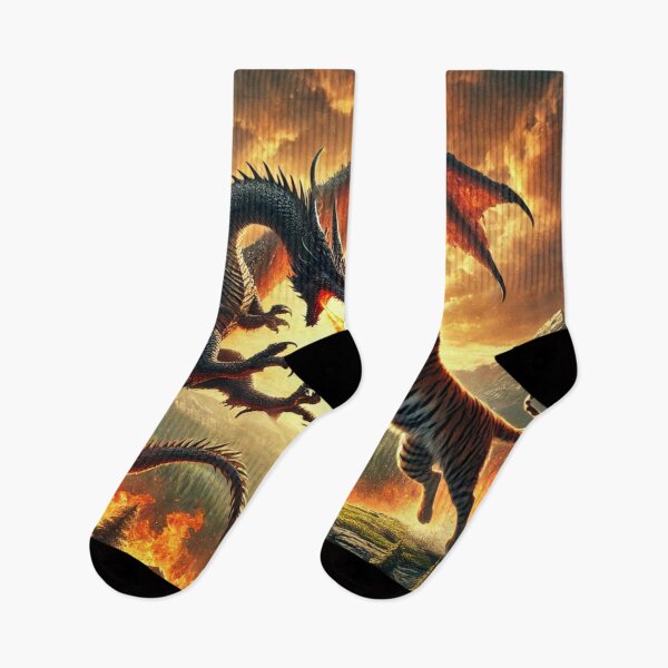 Item preview, Epic Battle: Dragon vs. Tiger Showdown designed and sold by aunins7.