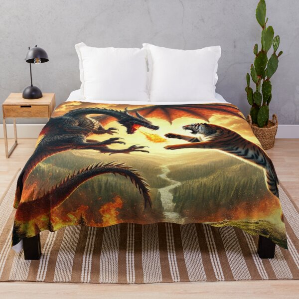 Item preview, Epic Battle: Dragon vs. Tiger Showdown designed and sold by aunins7.
