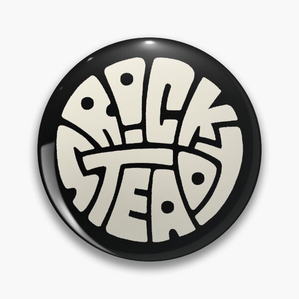Item preview, Rocksteady emblem for dark garment designed and sold by jomi.amsterdam.