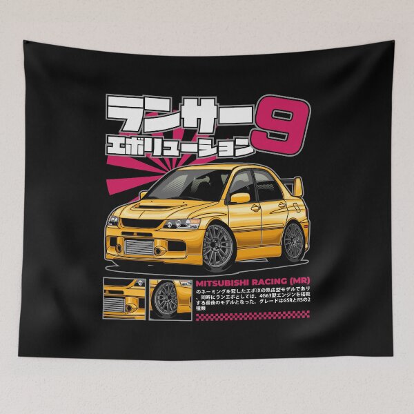 Item preview, Lancer Evolution IX Caricature designed and sold by idrdesign.