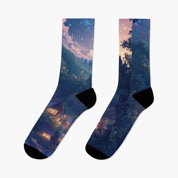 Item preview, Japanese Houses and Nature designed and sold by NicolasGlowArt.