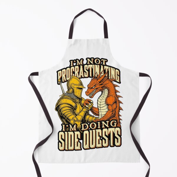 Item preview, I'm Not Procrastinating I'm Doing Side Quests Dragon Knight designed and sold by GrandeDuc.
