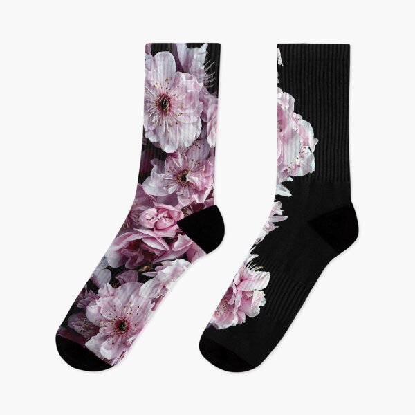 Item preview, Flores de cerezo de color rosa pastel designed and sold by therandomimage2.