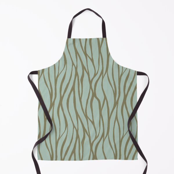 Item preview, Wave of kelps on seafoam green background designed and sold by aysegulkacar.