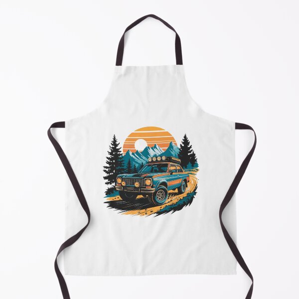 Item preview, Vintage Offroad Adventure Rugged 1970s Car in Nature off grid designed and sold by w1ckerman.