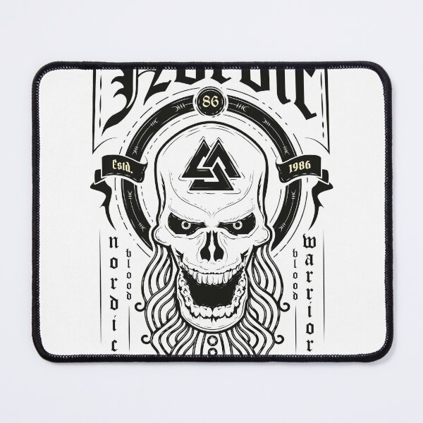 Item preview, Skull with Viking Rune | Norse-Inspired Skull designed and sold by TurtleDojo.