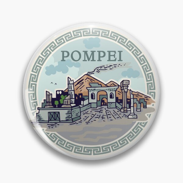 Item preview, Ancient cities illustrations - Pompei designed and sold by QatlasMap Shop.