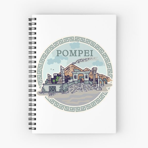 Item preview, Ancient cities illustrations - Pompei designed and sold by QatlasMap Shop.