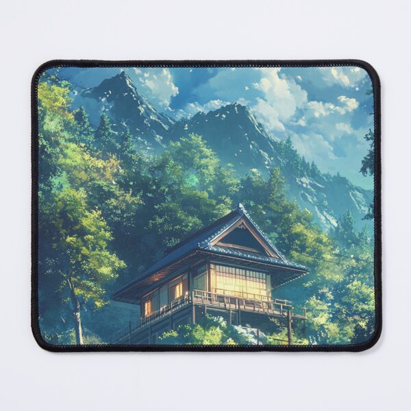 Item preview, Japanese House In Nature designed and sold by NicolasGlowArt.