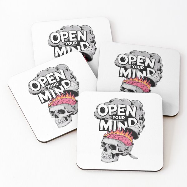 Item preview, Open Your Mind: Skulled Thoughts designed and sold by benjyjump.