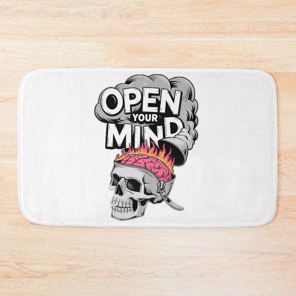 Item preview, Open Your Mind: Skulled Thoughts designed and sold by benjyjump.