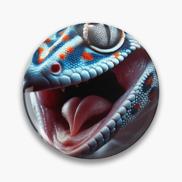 Item preview, Aggressive Tokay Gecko designed and sold by NocturnalNook.