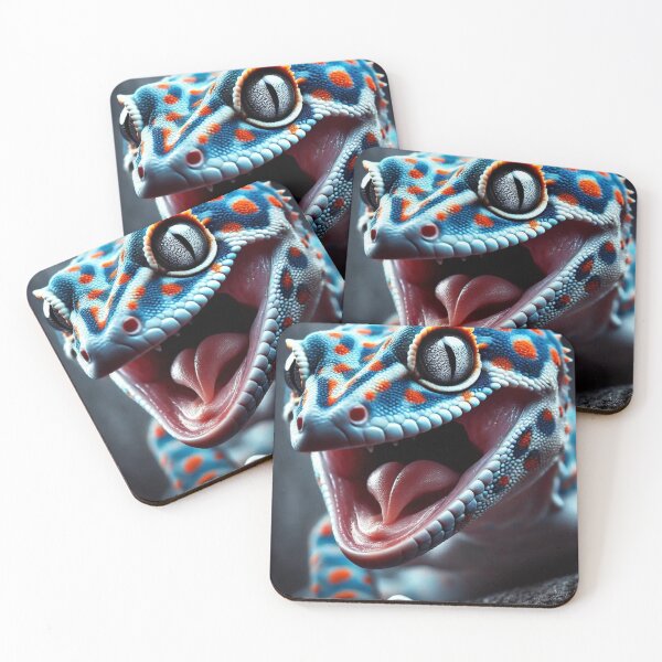 Item preview, Aggressive Tokay Gecko designed and sold by NocturnalNook.