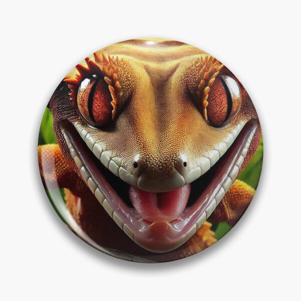Item preview, Angry Crested Gecko designed and sold by NocturnalNook.