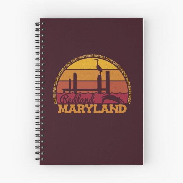 Item preview, Redland Maryland Sunset Retro Local Pride Logo designed and sold by CRHPOD20.