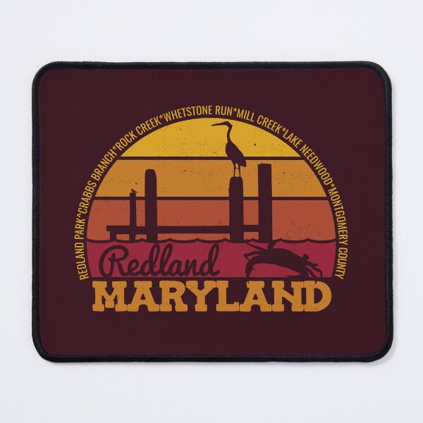 Item preview, Redland Maryland Sunset Retro Local Pride Logo designed and sold by CRHPOD20.