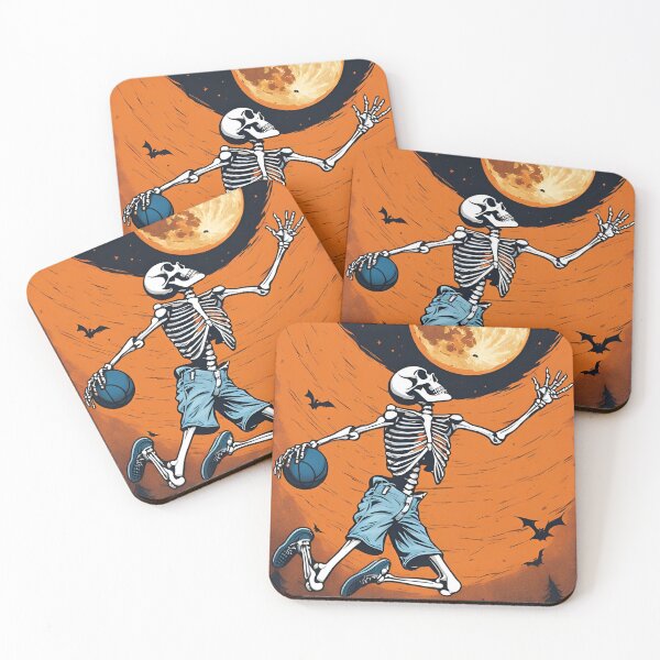 Item preview,  Skeleton playing ball, basketball, volleyball, ball game, skeleton plays ball designed and sold by KolorellaS.