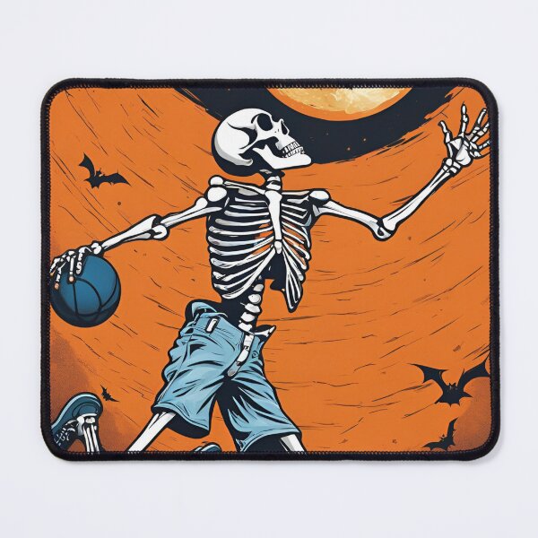 Item preview,  Skeleton playing ball, basketball, volleyball, ball game, skeleton plays ball designed and sold by KolorellaS.