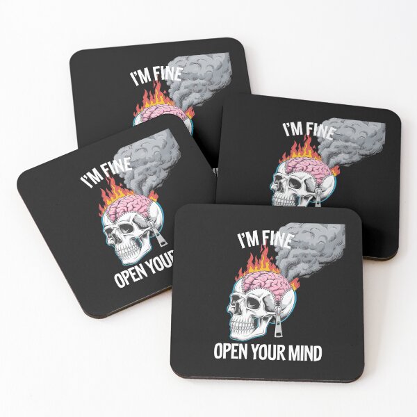 Item preview, I'm fine Open Your Mind designed and sold by benjyjump.