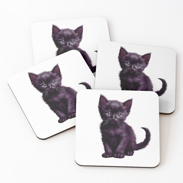 Item preview, Pixel art blac cat designed and sold by AlinaMalina24.