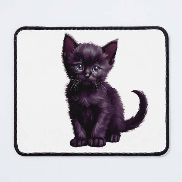 Item preview, Pixel art blac cat designed and sold by AlinaMalina24.
