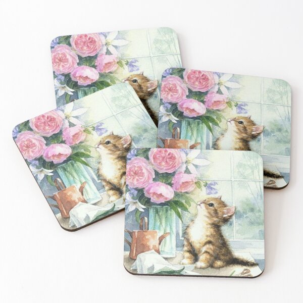 Item preview, Still Life With Sweet Little Kitten designed and sold by iamdesigns14.