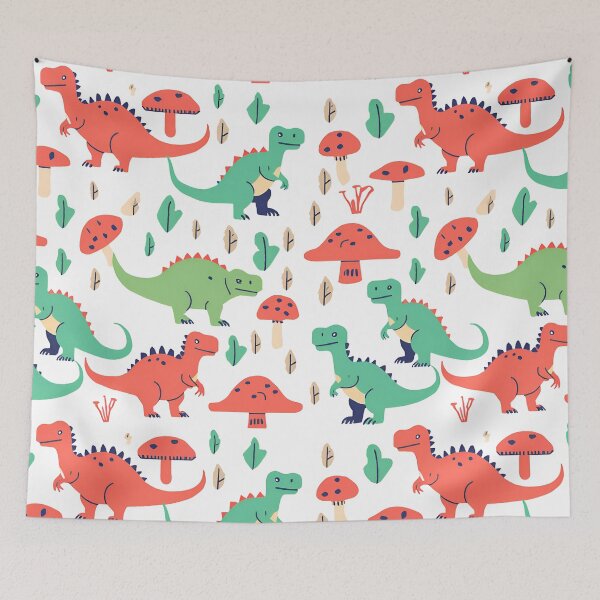 Item preview, Dino Mushroom, cute Dinosaurs. designed and sold by DotisDreams.