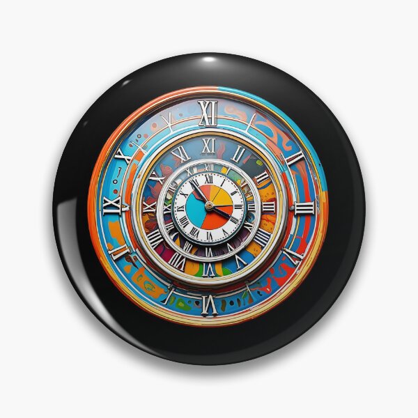 Item preview, Pop art clock designed and sold by Pflugart.