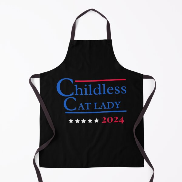 Item preview, 2024 Childless Cat Lady Madam President Kamala designed and sold by Greenbacks.