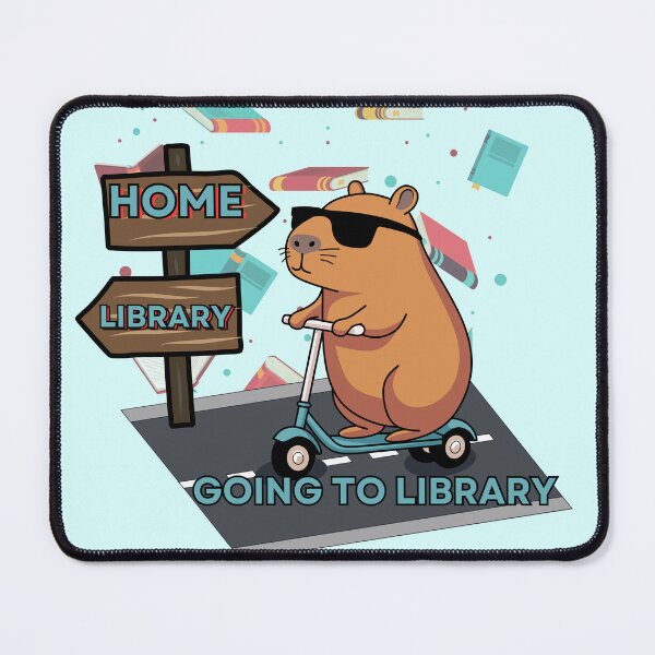 Item preview, Going To Library - Reading Time  designed and sold by IbrahimArt2.