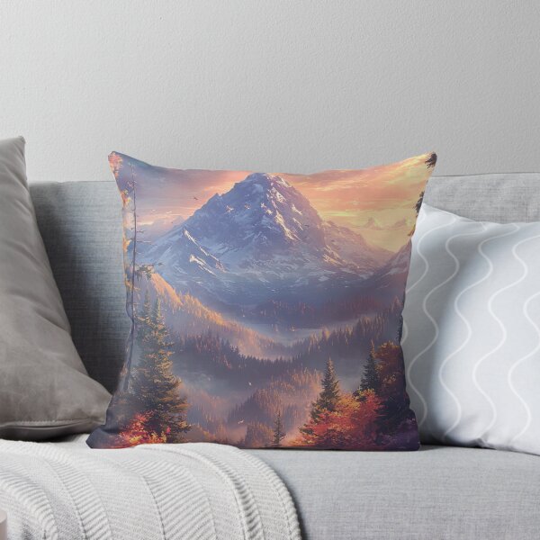 Item preview, Autumn Mountains  designed and sold by NicolasGlowArt.