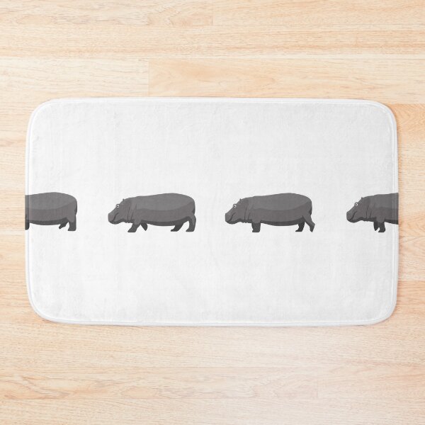 Item preview, Hippo Walking Frame Mug designed and sold by SUPERHERON.