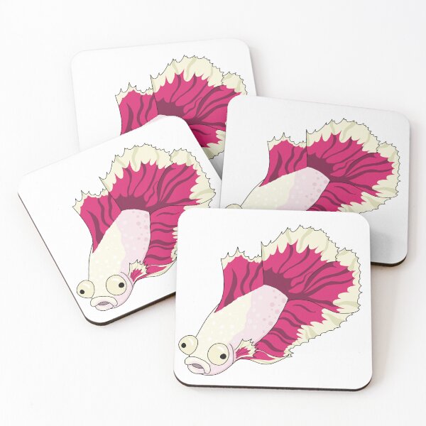 Item preview, Hot Pink Betta Fish designed and sold by SamsShrimporium.