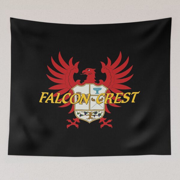 Item preview, Falcon Crest Vintage Retro TV Series Shield Design designed and sold by Arturo Vivo.