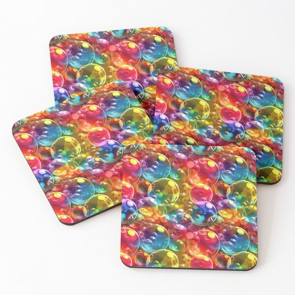 Item preview, Dance of the Colorful Bubbles designed and sold by MidArtForge.