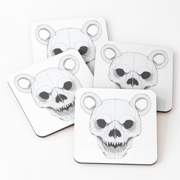 Item preview, bear skull designed and sold by nnKamu.