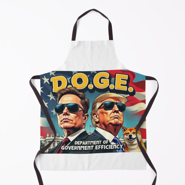 Item preview, Elon Musk Donal Trump government (D.O.G.E) designed and sold by WallStreetShark.