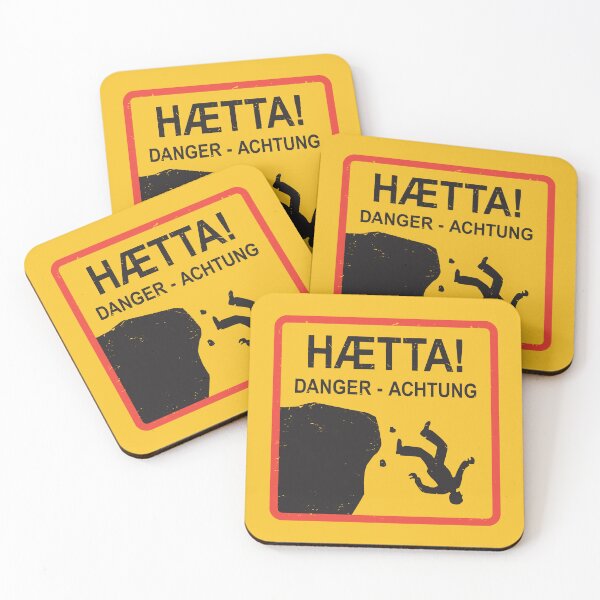 Item preview, Tourist Iceland Caution Sign, Iceland designed and sold by studio838.