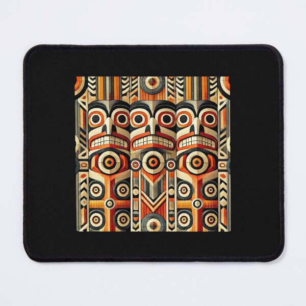 Item preview, Tribal North American Totem Pole Design 1 designed and sold by TribalioDesigns.
