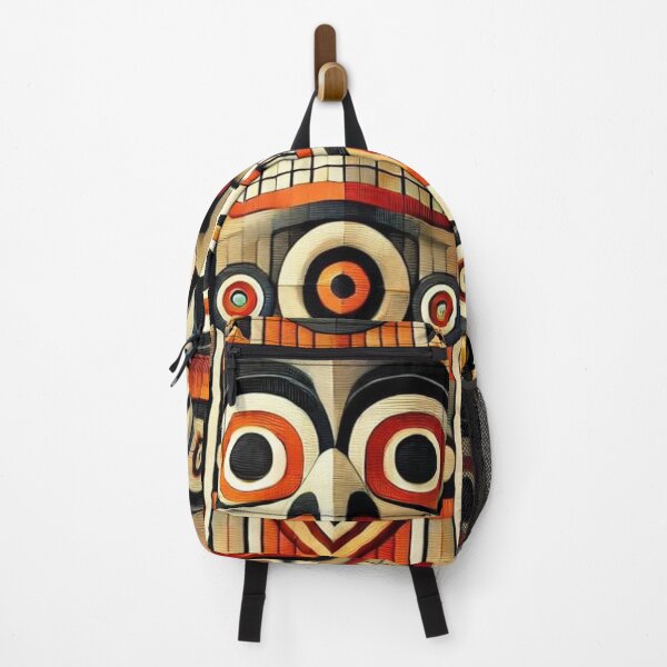 Item preview, Tribal North American Totem Pole Design 1 designed and sold by TribalioDesigns.