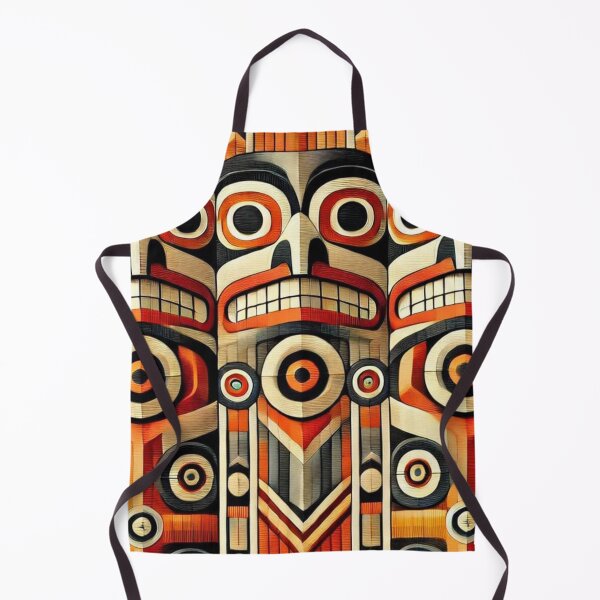 Item preview, Tribal North American Totem Pole Design 1 designed and sold by TribalioDesigns.